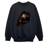 Harry Potter - "Fight Like A Girl" Sweatshirt für Mädchen (Schwarz) 7-8A / 122-128cm