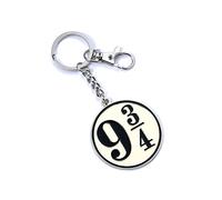 The Carat Shop Schlüsselanhänger Harry Potter Gleis 9 3/4 silberfarben Zinklegierung Unisex