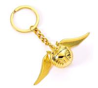 The Carat Shop – Schlüsselanhänger Harry Potter: Offizieller goldener Schnatz 3D – Silber, M, Modern