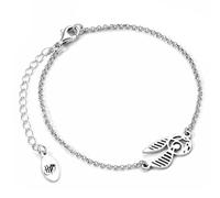 Harry Potter Goldener Schnatz Unisex Armband silberfarben
