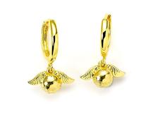 Harry Potter Goldener Schnatz Unisex Ohrring goldfarben