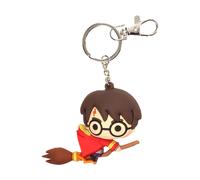 Harry Potter Gummi-Schlüsselanhänger Harry Potter & Broomstick 7 cm