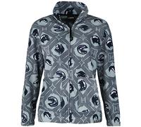 Harry Potter Häuser & Symbole Frauen Fleecejacke grau S 100% Polyester Fan-Merch, Filme, Hogwarts