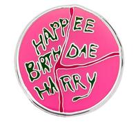 Harry Potter Happee Birthdae Harry Cake Pin Badge, Einheitsgröße, Zink, Kein Edelstein