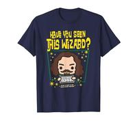 Harry Potter Have You Seen This Wizard? Sirius Black Chibi T-Shirt, Herren, Marineblau, XL