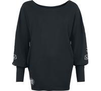 Harry Potter Hedwig Langarmshirt schwarz in L