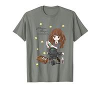 Harry Potter Hermione Granger Quote and Stars T-Shirt, Herren, Heidekraut/Armeegrün, XXL