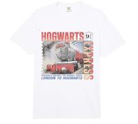 Harry Potter Hogwarts Express Poster Comfort Colors Adult Heavyweight T-Shirt