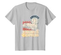 Harry Potter Hogwarts Express T-Shirt, Kinder, Silber, 128