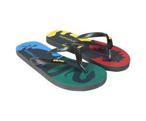 Harry Potter - "Hogwarts Houses" Flipflops für Herren/Damen Unisex (Bunt) EU 42 / UK 8