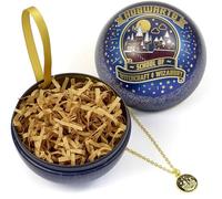 Harry Potter Hogwarts - Kette in Weihnachtskugel Frauen Halskette goldfarben