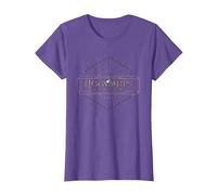 Harry Potter Hogwarts Legacy Full Color Logo T-Shirt, Damen, Heidekrautlila, 3XL