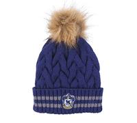 Harry Potter Hogwarts Mütze für Kinder, Jugendliche und Erwachsene - Ravenclaw Winter-Accessoire in Blau