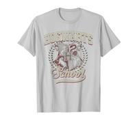Harry Potter Hogwarts School Distress T-Shirt, Herren, Silber, M