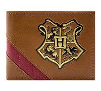 Harry Potter Hogwarts Schulwappen Braun Portemonnaie Geldbörse