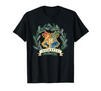 Harry Potter Hogwarts Shield Christmas Wreath T-Shirt
