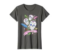Harry Potter Honeydukes Sugar Skulls T-Shirt, Damen, Anthrazit, M