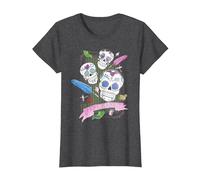 Harry Potter Honeydukes Sugar Skulls T-Shirt, Damen, Anthrazit Meliert, XS