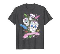Harry Potter Honeydukes Sugar Skulls T-Shirt, Herren, Anthrazit Meliert, XL