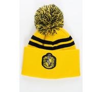 Harry Potter Unisex Beanie Pom-House Hufflepuff One Size Kappe, Mehrfarbig
