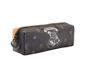 Harry Potter Howgarts-FAN Quadrat Federmäppchen, Schwarz