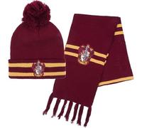 Harry Potter Junior Beanie & Schal Gryffindor Burgunderrot