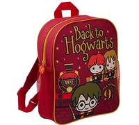 Harry Potter Kinder-Rucksack Mit Cartoon-Chibi-Motiv, Hogwarts, Schulanfang, Charm-Büchertasche, 9 3/4, Zurück Zu Hogwarts, Einheitsgröße