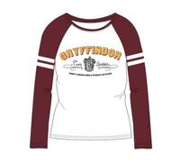 Harry Potter Langarm-Shirt - Gryffindor Wappen, Weiß, 164