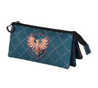 Harry Potter Legacy Ravenclaw-Dreifach Federmäppchen, Blau, 23 x 11 cm