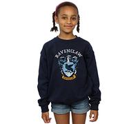 Harry Potter Mädchen Ravenclaw Crest Sweatshirt Navy Blau 9-11 Years