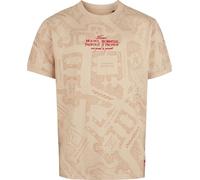 Harry Potter Marauder's Map All Over - Oversize Männer Oversize T-Shirt Sand XXL