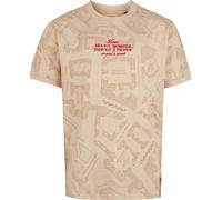 Harry Potter Marauder's Map All Over - Oversize Oversize T-Shirt sand in S