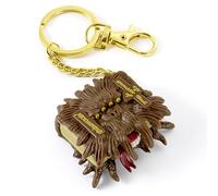 Harry Potter Monster Book Schlüsselanhänger, Braun & Gold, Einheitsgröße