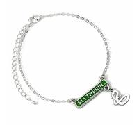 Harry Potter Offizielles Slytherin Bar Armband, M, Zink, Kein Edelstein