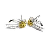 Harry Potter Ohrringe Goldener Schnatz (versilbert)