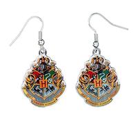 Harry Potter Ohrringe Hogwarts Wappen Länge 4,5cm Schmuck verzinkt