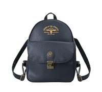 Harry Potter Orden des Phoenix Rucksack, Schwarz und Gold, 32 cm | Offiziell lizenzierte Harry Potter Tasche, Tragegriff, verstellbare Träger, Schnalle, by Blue Sky Studios