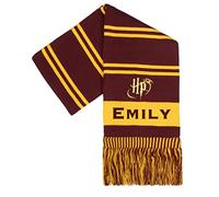 Harry Potter - Personalisierter Kinderschal - Wollschal - Einheitsgröße - Offizieller Merchandise-Artikel, burgunderfarben, One size