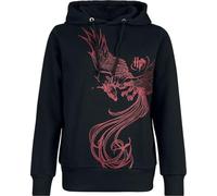 Harry Potter Phoenix Frauen Kapuzenpullover schwarz M