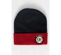 Harry Potter - Platform 9 3/4 - Beanie - Schwarz - Onesize - 100% Polyacryl,Strickwaren Schwarz Onesize