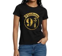 Harry Potter Platform 9 3/4 Gold Frauen T-Shirt
