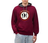 Harry Potter Platform 9 3/4 Unisex Kontrast Hoodie