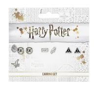 Harry Potter Plattform 9 3/4, Hedwig, Brief, und Heiligtümer des Todes Ohrstecker-Set
