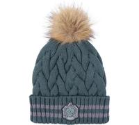 Harry Potter Pom-Pom Strickmütze Slytherin grün