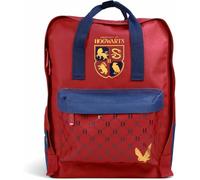 Harry Potter Property of Hogwarts Rucksack, Gryffindor Bordeaux | Offiziell lizenziert, A4-tauglich, Tragegriff, verstellbare Träger, Netz-Seitentasche, by Blue Sky Studios