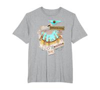 Harry Potter Quidditch Pitch at Hogwarts T-Shirt, Herren Große Größen, Grau Meliert, 5X Tall