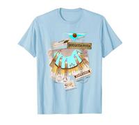Harry Potter Quidditch Pitch at Hogwarts T-Shirt, Herren, Himmelblau, M