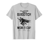 Harry Potter Quiddith World Cup T Shirt T-Shirt, Herren, Silber, 3XL