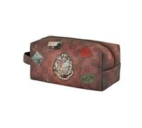 Harry Potter Railway-Brick Plus Reise-Kosmetiktasche, Braun, 25 x 12 cm