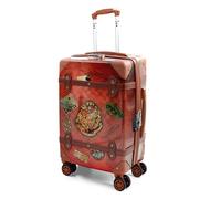 Harry Potter Railway-Vintage ABS 4-Rad-Kabinenkoffer, Braun, 20 x 38 x 55 cm, Kapazität 41,5 L